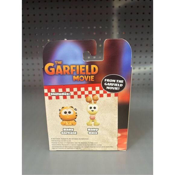 The Garfield Movie - Baby Garfield & Baby Odie 2 Pk Mini Collectible Figures - Picture 3 of 4